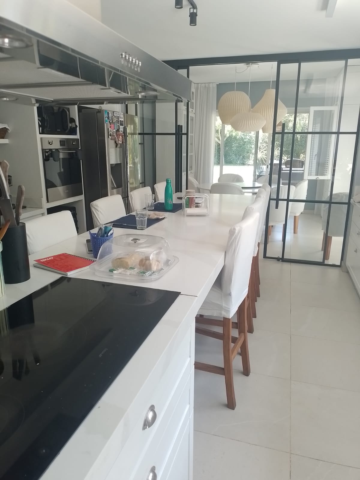 Trabajo de cambio de piso y colocación de porcelanato